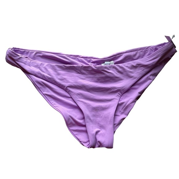 Becca Color Code Hipster Bikini Bottom Orchid Women's Size Large - Picture 5 of 10